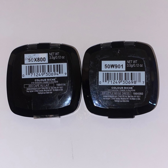 B1G1 2- L'Oreal Paris Colour Riche Monos Eyeshadows - Picture 2 of 4